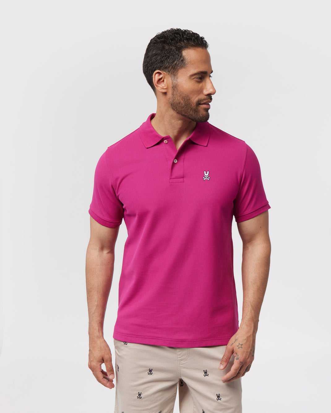 Polos Psycho Bunny Classic Polo Wild Berry Homme | TTZ-79407400